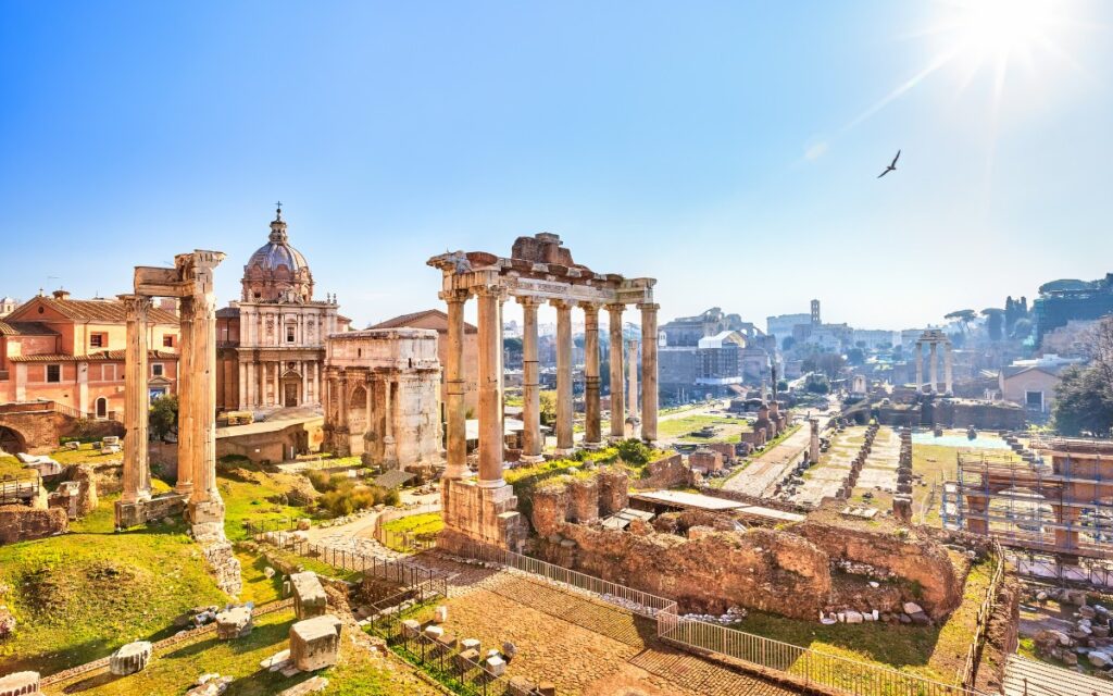 Vaatamisväärsus roomas - Rooma foorum