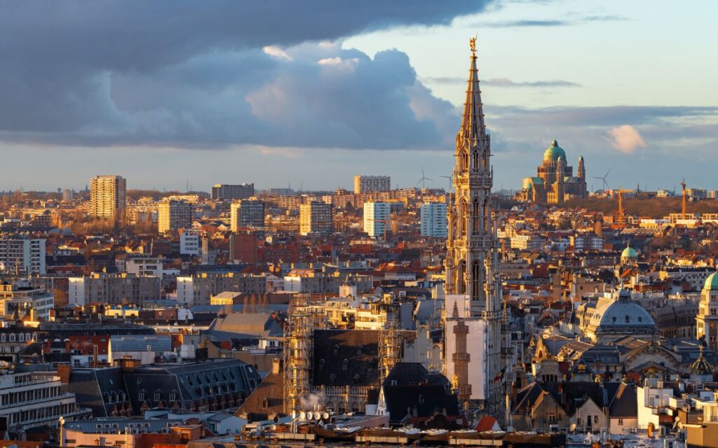 Brüssel -Belgia linn