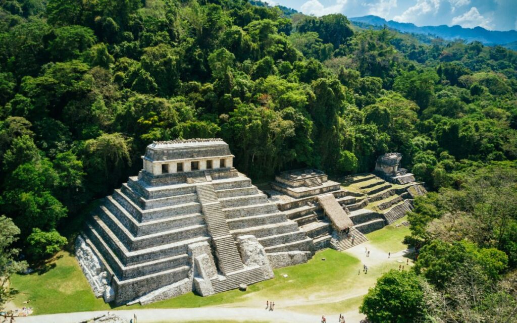 Palenque püramiidid (Mehhiko)