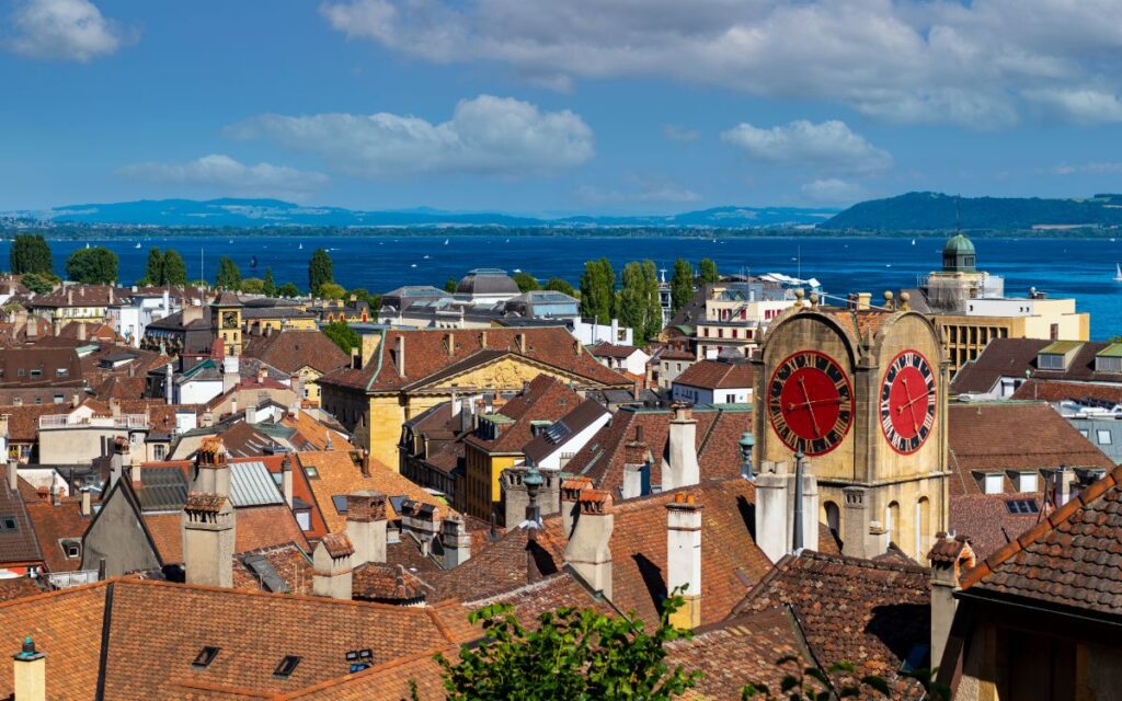Šveitsi linn - Neuchâtel
