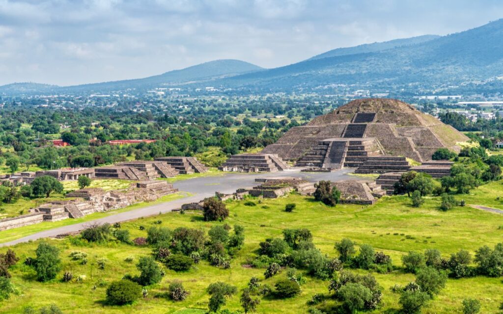 Teotihuacán Iidne linn Kesk-Ameerikas